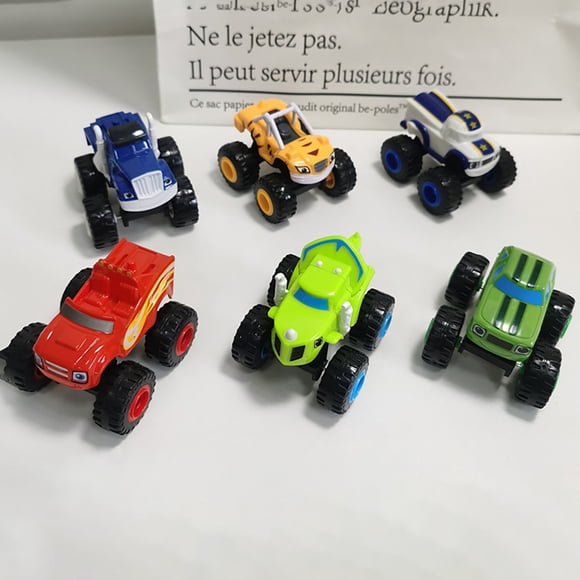 YoaNJYGR 6 Pcs Nickelodeon Blaze & The Monster Machines, Blaze & Friends