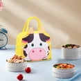 thumbnail image 4 of EGNMCR Lunch Box, Bento Boxes Insulated Bag Lunch Box Portable Bag Convenient Bag Work Class Students Bring Rice Package Aluminum Foil Lunch Box Insulated Lunch, 4 of 5