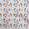 thumbnail image 1 of oneOone Velvet White Fabric Pear Craft Projects Decor Fabric Printed By The Yard 58 Inch Wide, 1 of 4