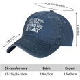 thumbnail image 3 of Sorry for What I Said While Docking The Boat Hat Men Baseball Hat Funny Caps, 3 of 7