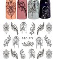 thumbnail image 3 of Autocollant pour Ongles Fleur pour Femmes Filles Champignon Rétro Art des Ongles Déco Décalque Bricolage Manucure Enveloppement Accessoires, 3 of 8