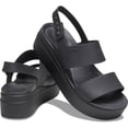 thumbnail image 2 of Crocs Women's Brooklyn Low Wedges Platform Sandals, 2 of 6
