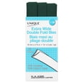 thumbnail image 2 of UNIQUE Extra-Wide Double-Fold Bias Tape, 15 mm (0.59 in) × 2.75 m (3.01 yd), Polyester-Cotton, Black, 2 of 3