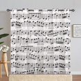 thumbnail image 5 of Football Curtains Grommet Light Filtering Window Drapes with Sports Theme Water Fire Rugby Print Pattern Decorative Privacy Curtains for Kids Boys Teen Bedroom Living Room 2 Panels 52 x 84 Inch, 5 of 5
