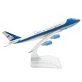 thumbnail image 2 of Air Force One Modèle 747 Modèle d'Avion Spécial 16 cm Modèle d'Aéronef de Simulation Modèle d'Aviation pour Boeing, 2 of 5