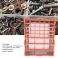 thumbnail image 3 of Drawer Hardware Storage Organizer, Pull  PVC 39 Drawers Wall Mount Parts Organizer Drawers  for Beads, 3 of 8