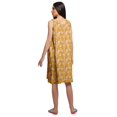 thumbnail image 4 of Moomaya Printed Sleeveless Nightdress For Ladies Button Placket Nightwear, 4 of 6