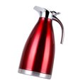 thumbnail image 3 of SHOWERORO Bouilloire Thermique pour Café Pichet en Acier Inoxydable pour Eau Chaude avec Isolation pour la Famille 1 Pcs Rouge, 3 of 7