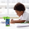 thumbnail image 2 of Thermos Kids Bouteille d'eau isotherme sous vide avec paille rabattable, 355 ml, dinosaure, 2 of 5