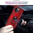 thumbnail image 5 of Supershield Armor-X Rugged iPhone XS Max Case with Ring Holder - Red, 5 of 5