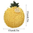 thumbnail image 1 of Towels for Bathroom, Set of 1 Cute Fruit Decorative Fuzzy Ball Hand Towel with Loop for Kitchen, 1 of 5
