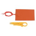 thumbnail image 4 of Electric Heating Pad, Electric Heating Mat High Heat Transfer Efficiency Silicone Rubber 250 Degrees Celsius  Maximum Working Temperature  For Iatrical Products, 4 of 8
