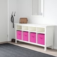 thumbnail image 3 of YOYTOO Lot de 2 Bacs de Rangement en Tissu Pliables, Bacs de Rangement Pliables de 11 Pouces, 3 of 7