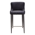 thumbnail image 1 of MOE'S Home ETTA Tabouret de Comptoir Gris Foncé, 1 of 2