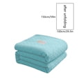 thumbnail image 3 of Cooling Cotton Blanket Twin Size Summer Bed Throw Thermal All Season Bedding 1-Piece, 3 of 6
