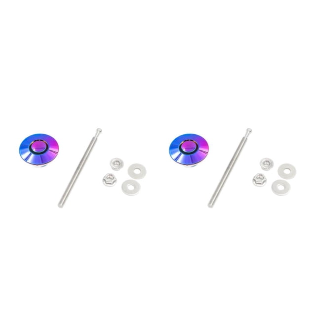 Ruiboury Lightweight Hood Lock For Car Modification Security Sleek Affordable multicolor DP17-32 2Set