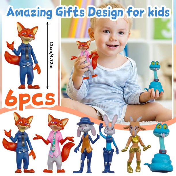 Zootopia 2 Figurines - Zootopia Collectable Figure - Gift Idea