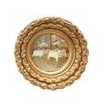 thumbnail image 1 of jifeng Photo Frame Display Living Room Desktop Decors Picture Frame Flower Round, 1 of 7