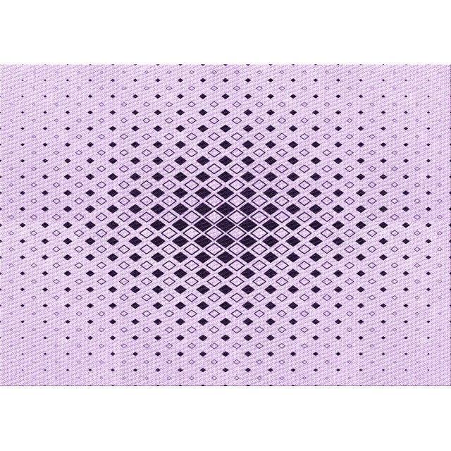 Ahgly Tapis Rectangulaire Lavable en Machine Intérieur Transitionnel Lilas Violet Riche, 2 Pieds x 4 Pieds