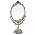thumbnail image 1 of Metal Antique Mirror,MakeUp Mirror EuropeanStyle Metal Vintage Cosmetic Mirror Make Up Mirror Convenient Use, 1 of 9