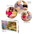 thumbnail image 4 of 1000PCS Jigsaw Puzzle Pastoral Landscape Puzzle Toy Decompression Toy for Adults, 4 of 7