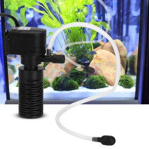Low Water Aquarium Filter Pump, Fish Tank Low Water Filter, Anti-Suction Water Spray Oxygen Pump For Aquarium Fish Tank