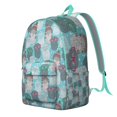 thumbnail image 2 of Owl and Forest Pattern Backpack – Cute Cartoon Big Eyes Owl Bookbag for Outdoor Use and School, 2 of 5