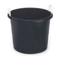 thumbnail image 3 of Homz Seau de Rangement Utilitaire en Plastique de 17 Gallons avec Poignée en Corde, Noir, Lot de 2, 3 of 7
