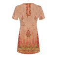thumbnail image 4 of Cameland Robe d'Été pour Femme, Mode Bord de Mer, Décontractée, Imprimée, à Manches Courtes, à Col Rond, 4 of 4