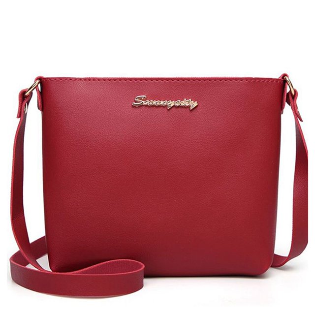 Womens Satchel Bag Simple Fashion Solid Color Casual Crossbody Bag Shoulder Bag