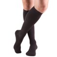 thumbnail image 1 of Truform Knee High Casual Socks: 15 - 20 mmHg, Brown, Small, 1 of 7