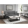 thumbnail image 2 of Picket House Furnishings Evie Marble Rectangle Coffee Table in White/Black, 2 of 10