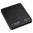 thumbnail image 2 of Dvkptbk Electronic Scale Coffee Electronic Scale with Timing Manual Flushing Intelligent Kitchen Scale Electronic Scale Gram Scale Food Scale Scales, 2 of 9