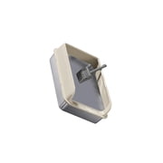 Ruiboury Cat Litter Easy to Clean Anti Small Cat and Toilet Light Cats M and Grey Large for Khaki M