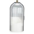 thumbnail image 1 of Makeup Brush Holder,Transparent Design Make Up Brushes Container with Dustproof Lid Rotating Cosmetics Holders Storage Cup Stylish Decor for Bathroom Vanity Desk, 1 of 7