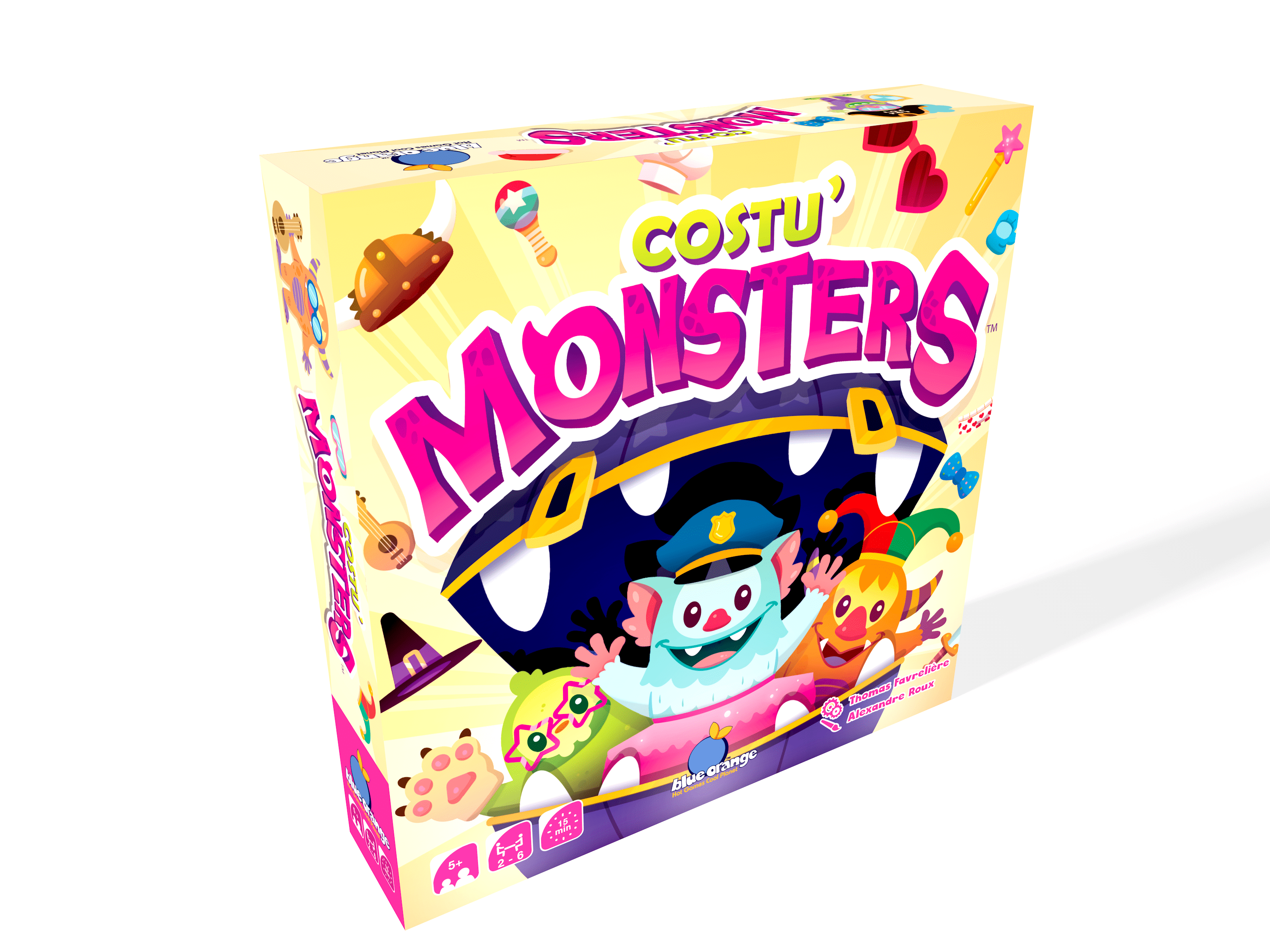 Blue Orange Costu'Monsters Children's Game for 2-6 players Ages 5+