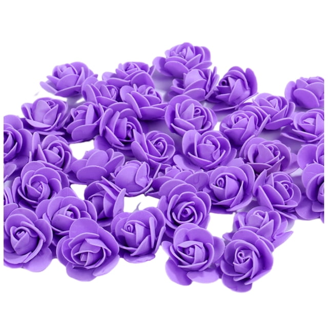 Transemion 500pieces Wreath Wedding House Decor Lasting Impression With These Exquisite purple 1Set