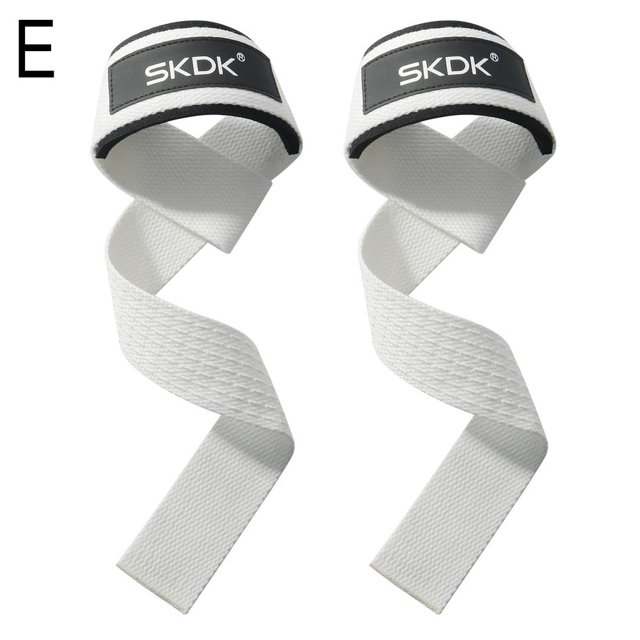 1 Paire de Courroies de Musculation Ceinture Gym Soutien du Poignet Levage Entraînement de Poids J4M1