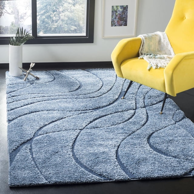 SAFAVIEH Florida Tamzen Tapis Abstrait Peluche Shag