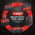 thumbnail image 2 of TOPEX 16-inch Tool Bag Multi-Pocket Tool Organizer with Adjustable Shoulder Strap, 2 of 10