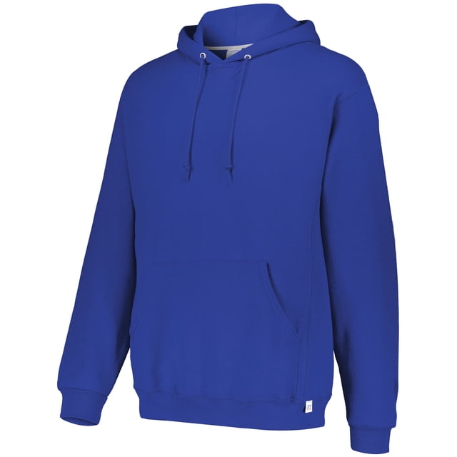 Russell Athletic Dri Power Hooded Sweatshirt, S, Royal