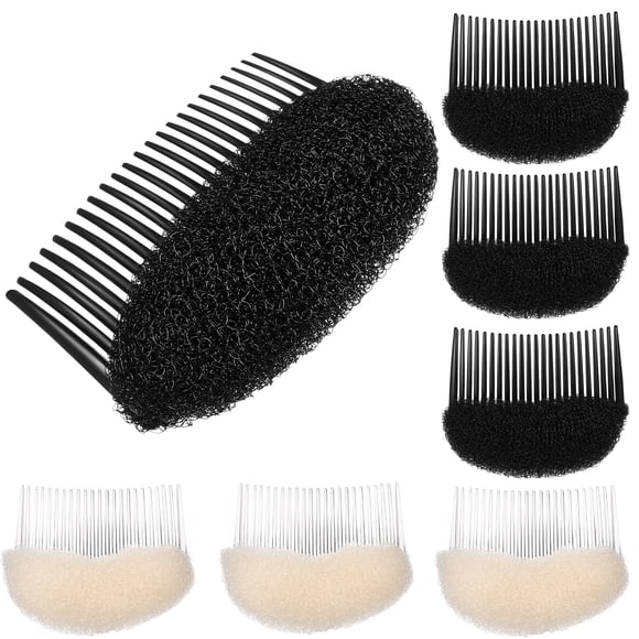 6pcs Sponge Hair Shaper Comb Hair Styling Accessories Female Hair Styling Tool