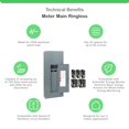 thumbnail image 4 of Square D By Schneider Electric Loadcenter Indoor 200A 30 Spce HOM3060M200PCVP, 4 of 4