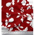 thumbnail image 1 of Soimoi Poly Georgette Fabric Leaves & Floral Artistic Decor Fabric Printed Yard 52 Inch Wide, 1 of 5