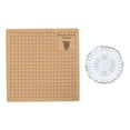 thumbnail image 2 of Macrame Board, Double Side Grids Handmade Braiding Project Cork Board with T Pins and Needle Plate for Bracelet DIY Weaving Display, Macrame Tools Supplies for Braiding Bracelet, 2 of 7