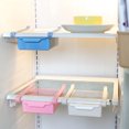 thumbnail image 2 of Kitchen Freezer Fridge Slide Drawer Space Saver Shelf Rack Holder Storage Box, 2 of 8