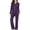 Purple, variant on Gift TIMIFIS Women Fleece Pajama Sets Long Sleeve Tops and Pants PJs Sets Joggers Plush Loungewear Sleepwear pring/Summer