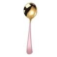 thumbnail image 1 of Soup Spoons Stainless Steel 6.2 Inch Length Stainless Steel Spoons Portable Handle Soup Spoons, 1 of 3