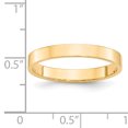 thumbnail image 3 of 14K Yellow Gold 3mm Light Weight Flat Band Size 10.5, 3 of 3
