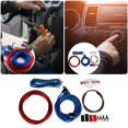 thumbnail image 2 of Riforla Car Power Amplifier Subwoofer Set Wire Audio Modification Accessories Power Audio Car Interior Accessories Red, 2 of 8